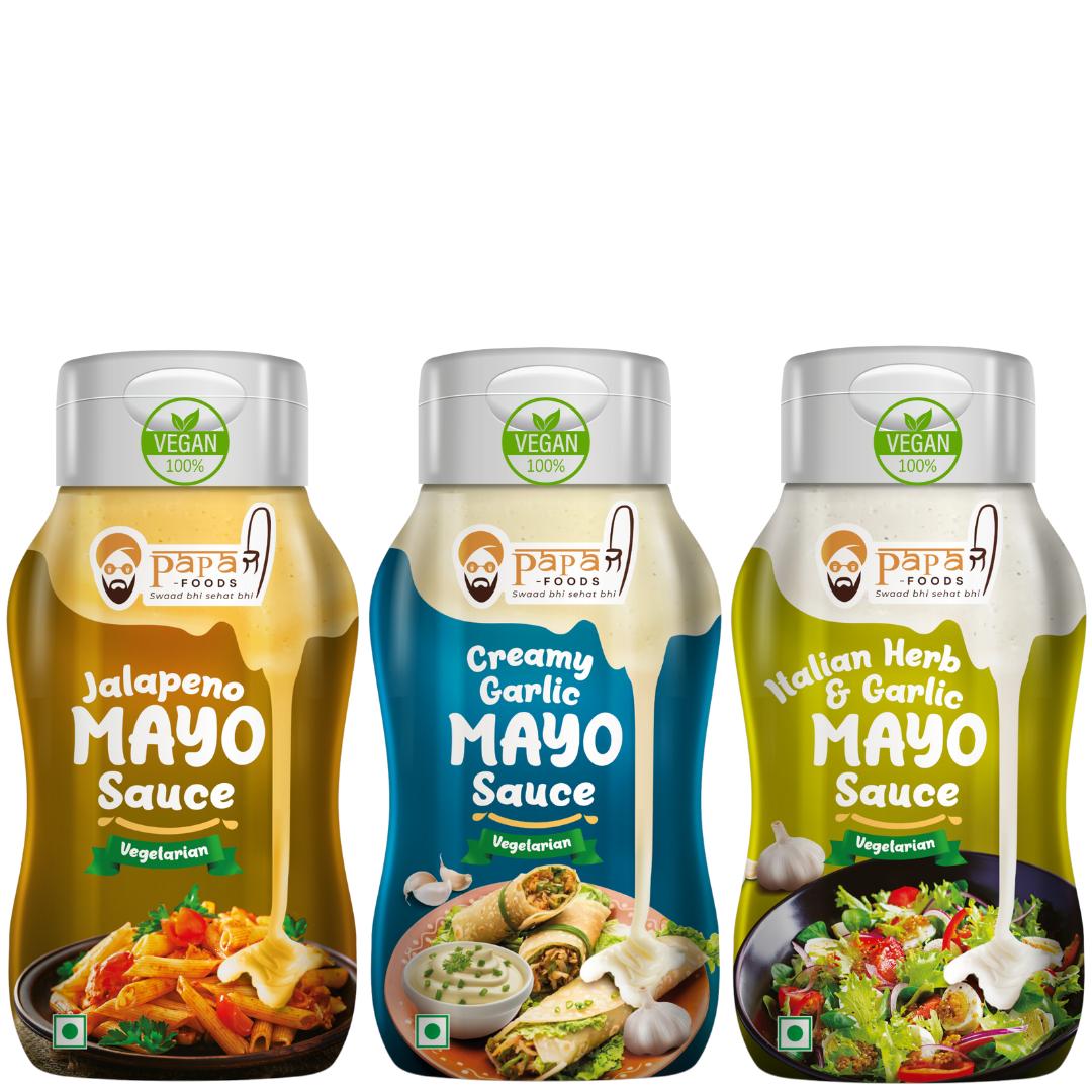 Vegan Mayonnaise (Pack of 3, 3x300g)