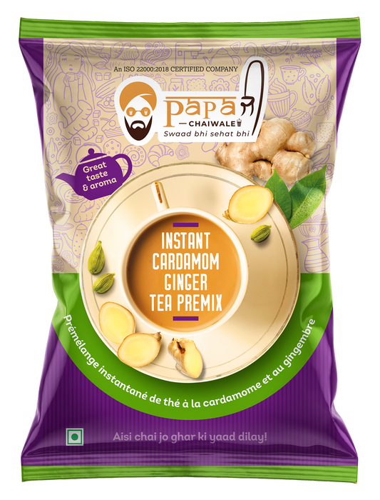 Cardamom & Ginger Premium Tea Premix (2lbs)