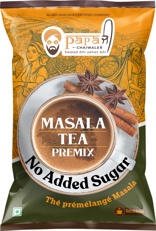 NAS Masala Premium Tea Premix - No Added Sugar (2lbs)